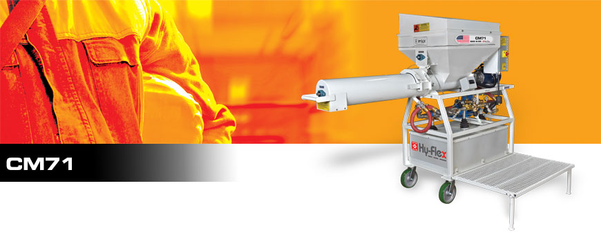 cm71 fireproofing mixer cm71 fireproofing mixer